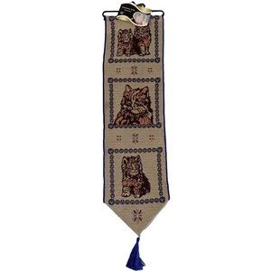 Cats vertical tapestry Hanging Wall Decor 29" x 7.5" NEW